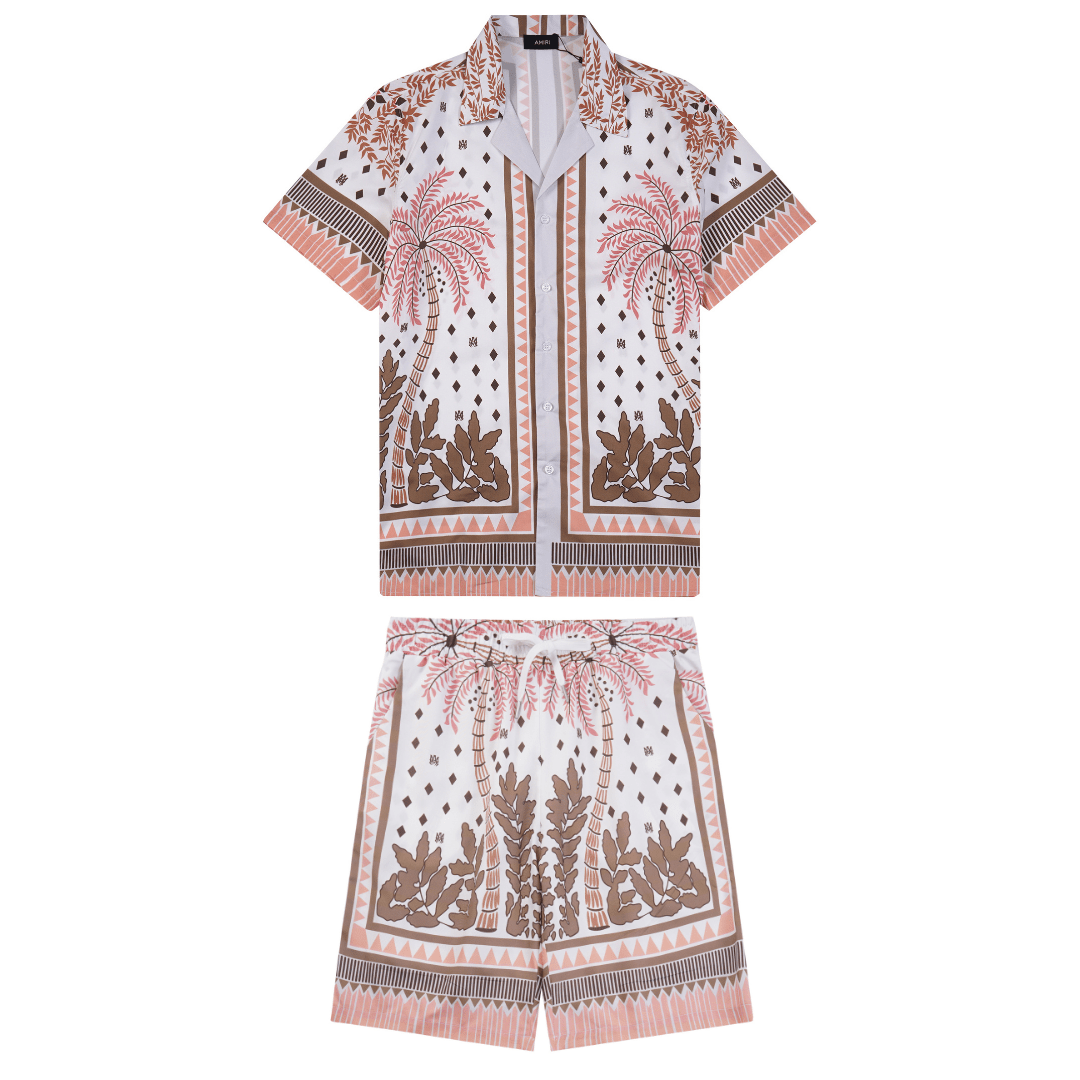 Amr Monogram Short Set - BabyLuxee.de