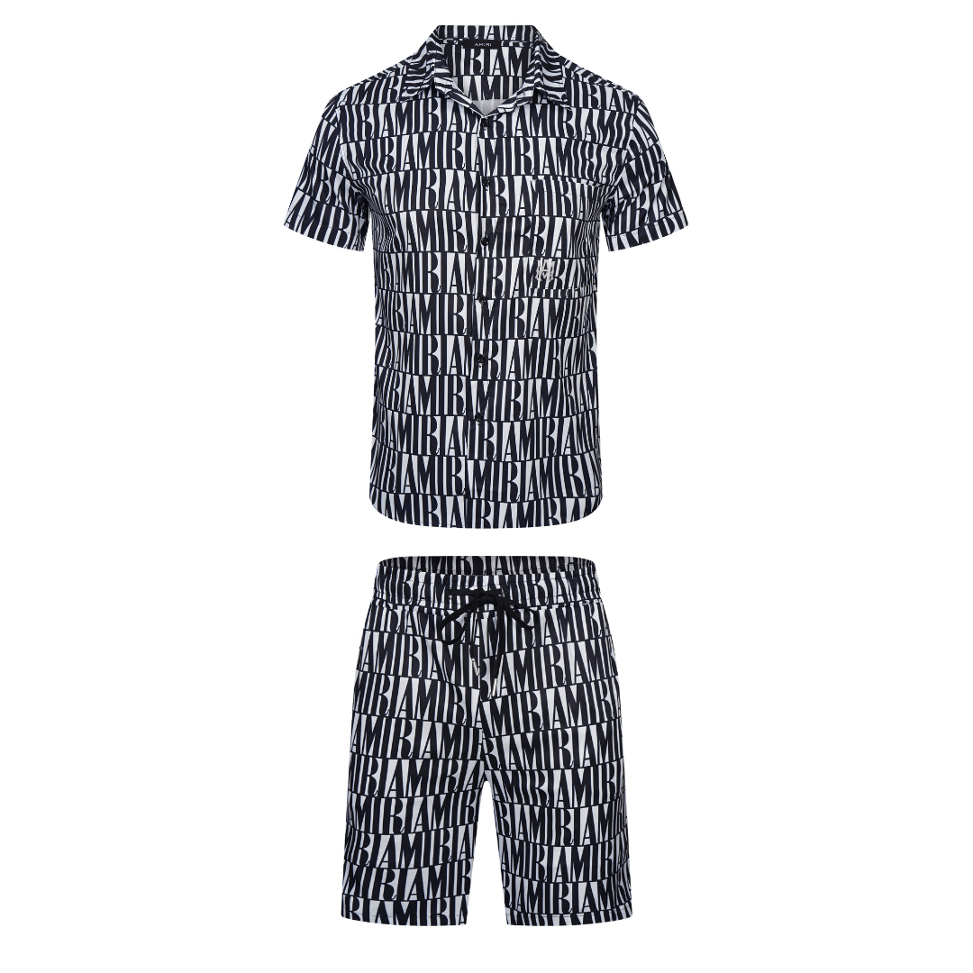 Amr Jacquard Short Set - BabyLuxee.de